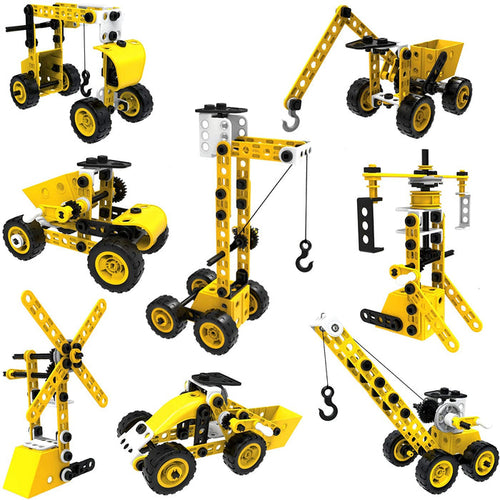100 Piece 8-in-1 DIY Learning Construction Toy
