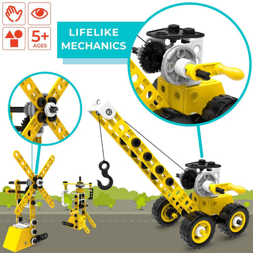 100 Piece 8-in-1 DIY Learning Construction Toy