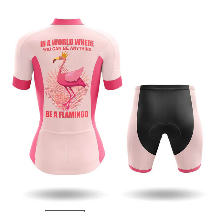Be A Flamingo Cycling Kit For Women