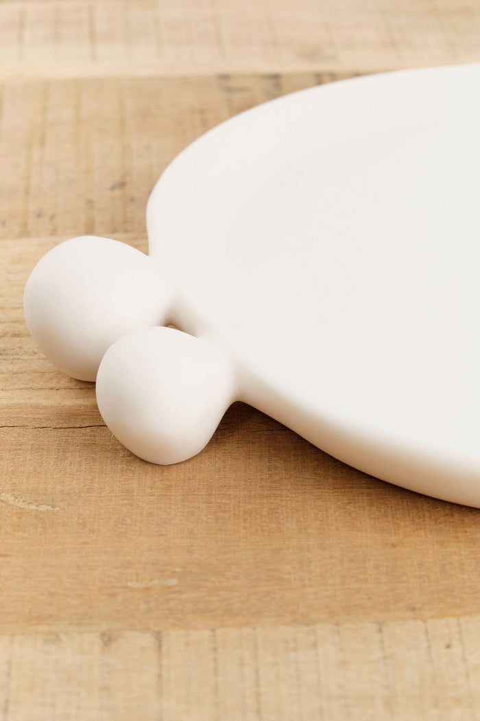 Tina Frey Designs Home Kitchen Serving Bubble Platter White