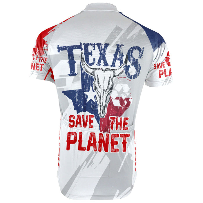 Colection 2 - Customized Texas Environmental Protection Save The Planet Short Sleeve Cycling Jersey For Men And Women
