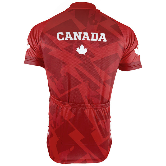Collection 1 - Customized Canada Short Sleeve Cycling Jersey For Men And Women