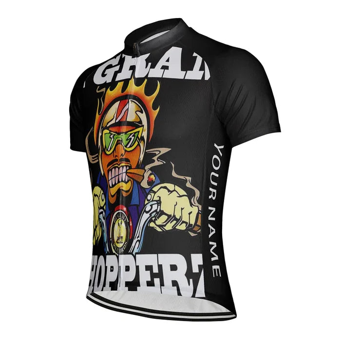 Customized 4 Gram Chopperz Cycling Jersey Short Sleeve