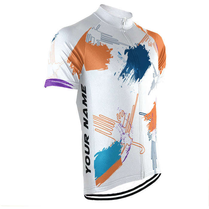 Customized Apparel Short Sleeve Cycling Jersey for Men