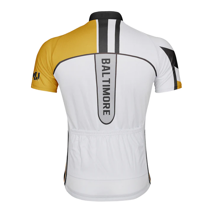 Customized Baltimore Short Sleeve Cycling Jersey for Men
