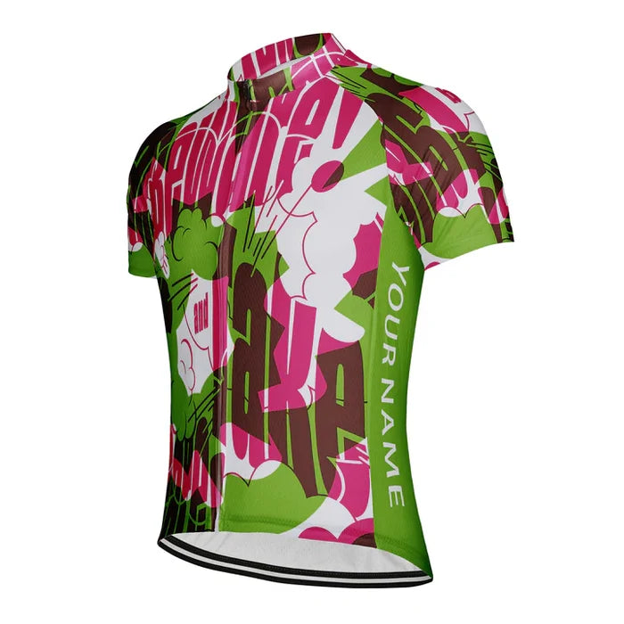Customized Beware Cycling Jersey Short Sleeve