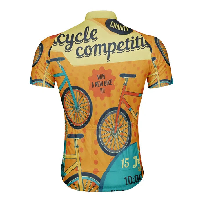 Customized Bicycle Competition Cycling Jersey Short Sleeve