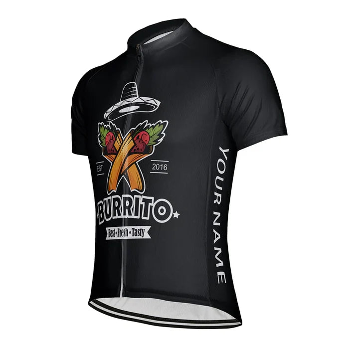 Customized Burrito Cycling Jersey Short Sleeve