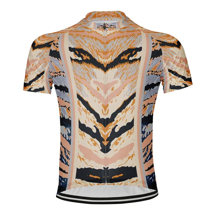 Customized Cat Pattern Cycling Jersey Short Sleeve