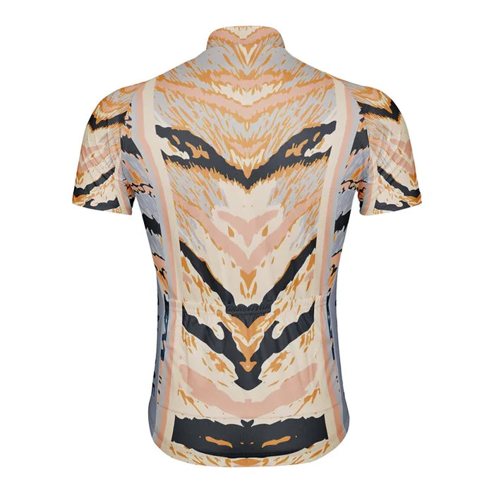 Customized Cat Pattern Cycling Jersey Short Sleeve