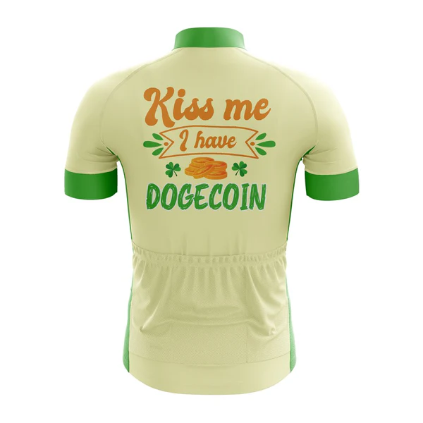 Customized Crypto Cyclist Short Sleeve Cycling Jersey For Men
