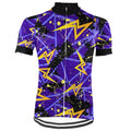 Customized Dazzling Graffiti Short Sleeve Cycling Jersey