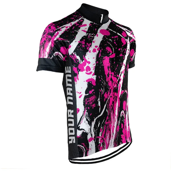 Customized Dazzling Graffiti Short Sleeve Cycling Jersey
