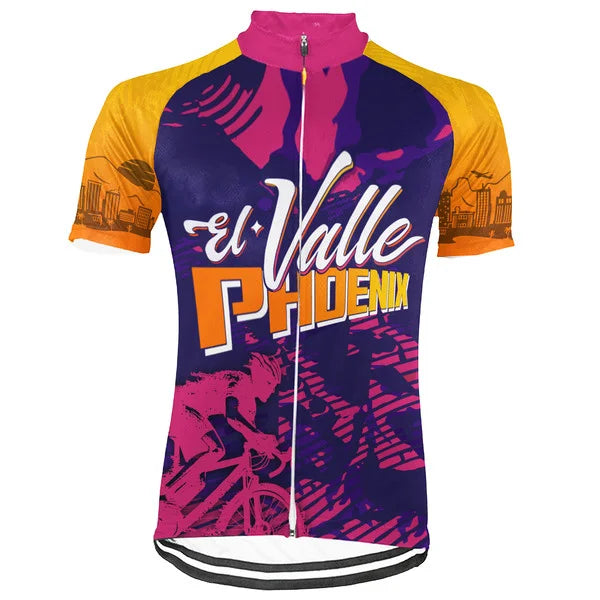 Customized El Valle Short Sleeve Cycling Jersey for Men