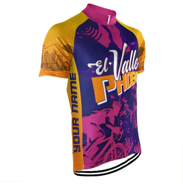 Customized El Valle Short Sleeve Cycling Jersey for Men