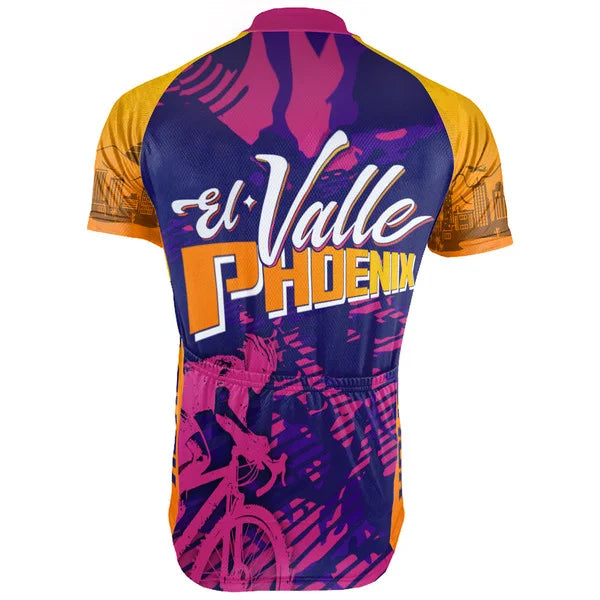 Customized El Valle Short Sleeve Cycling Jersey for Men