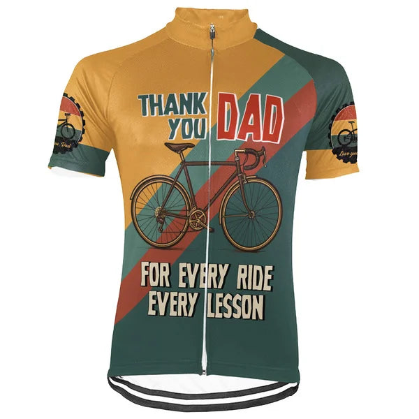 Customized Father Gift Short Sleeve Cycling Jersey for Men