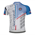 Customized Fayetteville Short Sleeve Cycling Jersey for Men