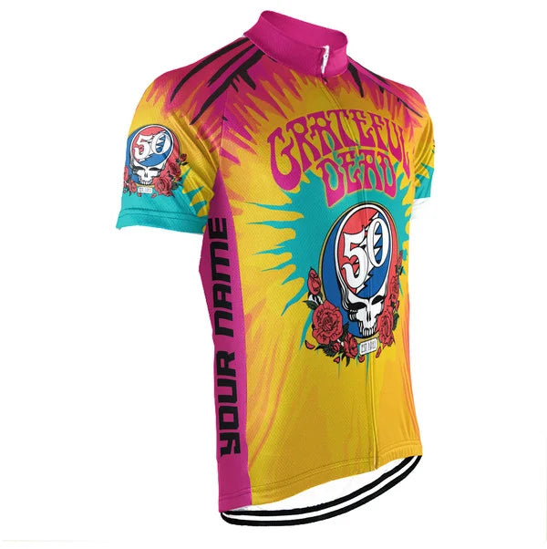 Customized Grateful Dead Skull Collection 2 Cycling Jersey For Men