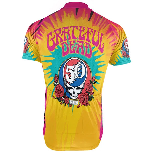 Customized Grateful Dead Skull Collection 2 Cycling Jersey For Men