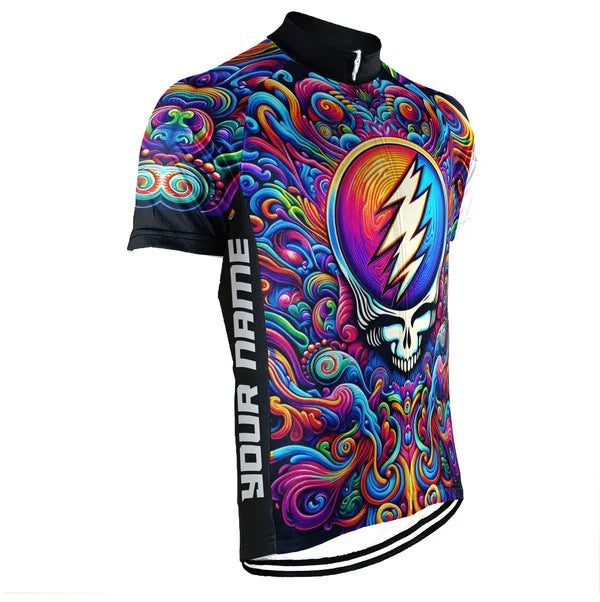 Customized Grateful Dead Skull Collection 2 Cycling Jersey For Men