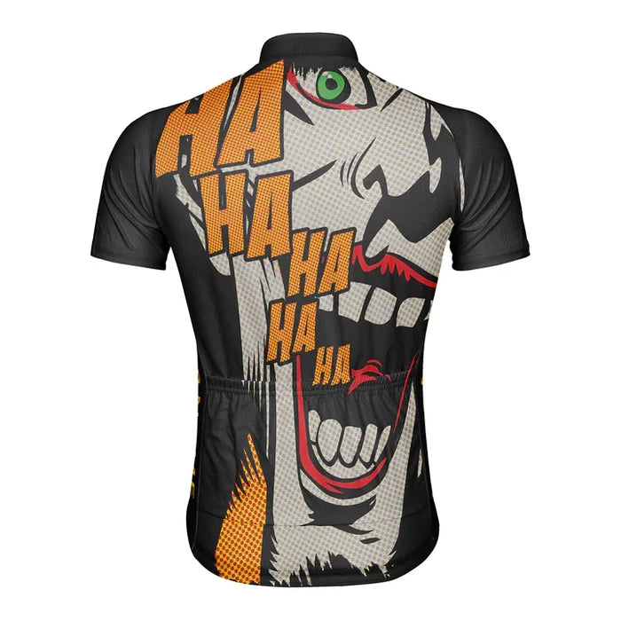 Customized Ha Ha Ha Cycling Jersey Short Sleeve