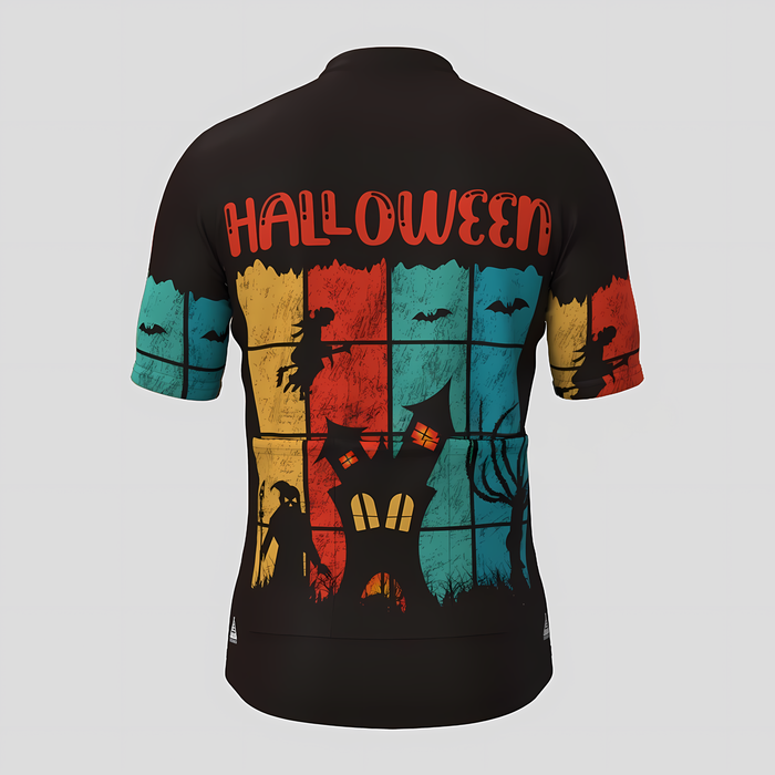 Customized Halloween Short Sleeve Cycling Jersey For Men And Women