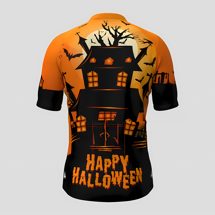 Customized Halloween Short Sleeve Cycling Jersey For Men And Women