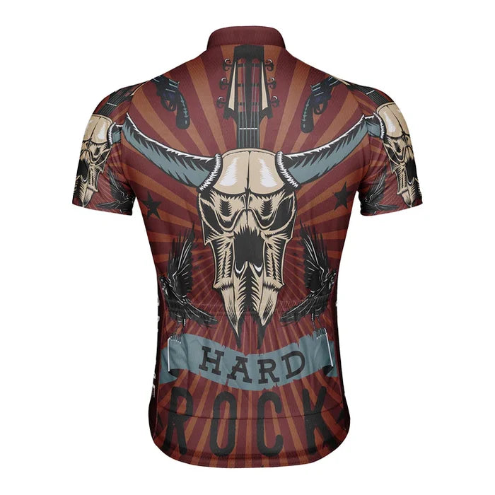 Customized Hard Rock Cycling Jersey Short Sleeve