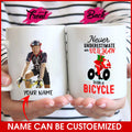Customized Image Mug - NEVER UNDRESTIMATE OLDMEN