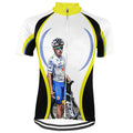 Customized Image Short Sleeve Cycling Jersey for Men