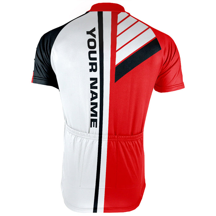 Customized Image Short Sleeve Cycling Jersey for Men