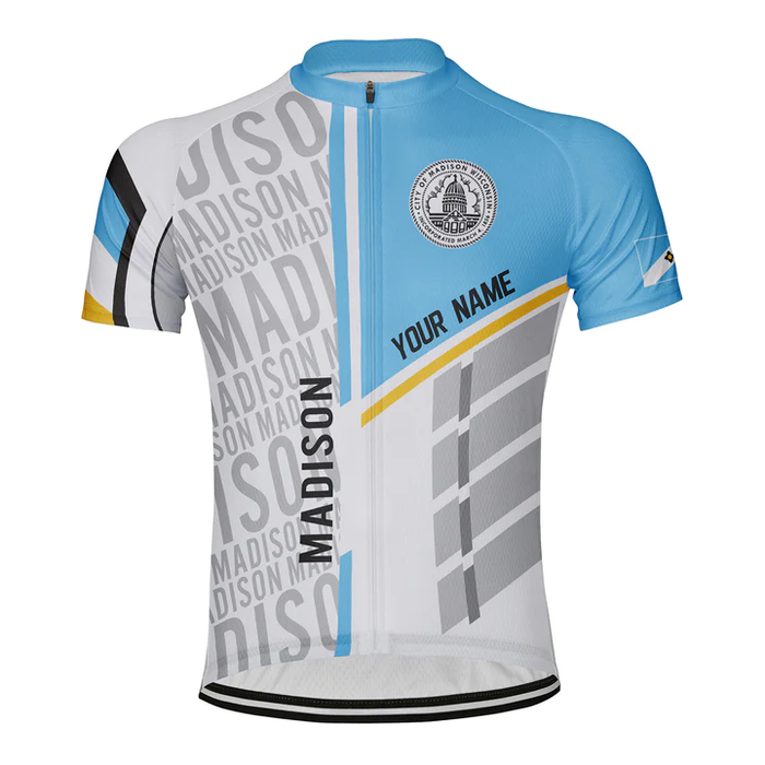 Customized Madison Short Sleeve Cycling Jersey for Men