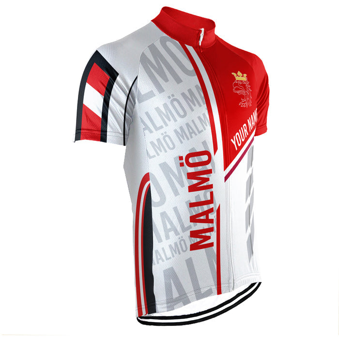 Customized Malmö Short Sleeve Cycling Jersey for Men