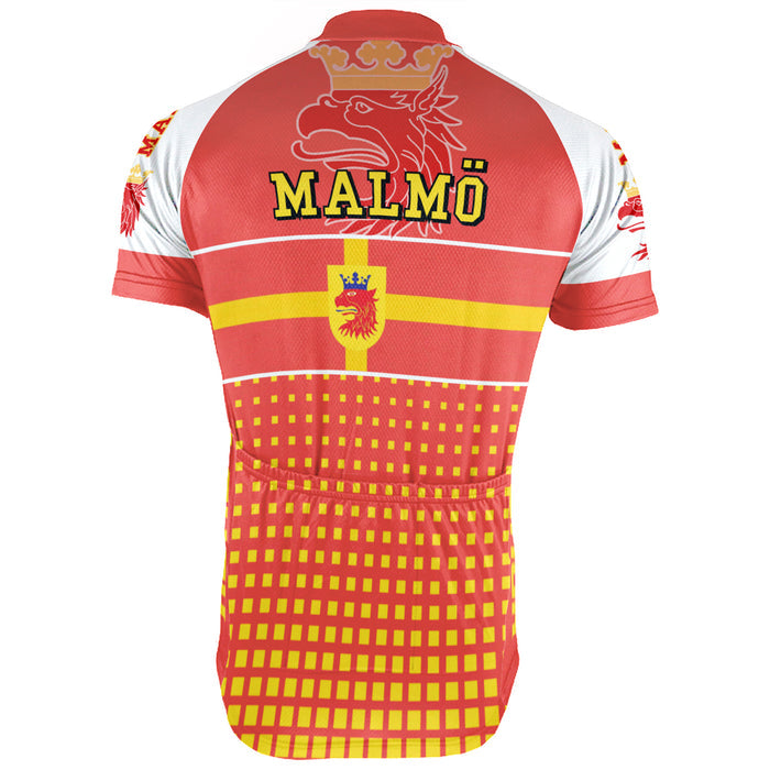 Customized Malmö Short Sleeve Cycling Jersey for Men