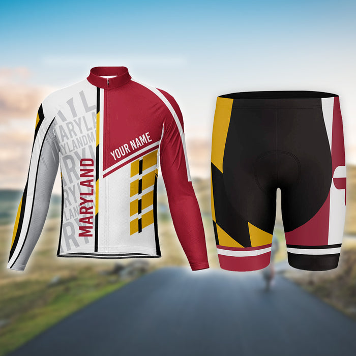 Customized Maryland Set Cycling Set for Men