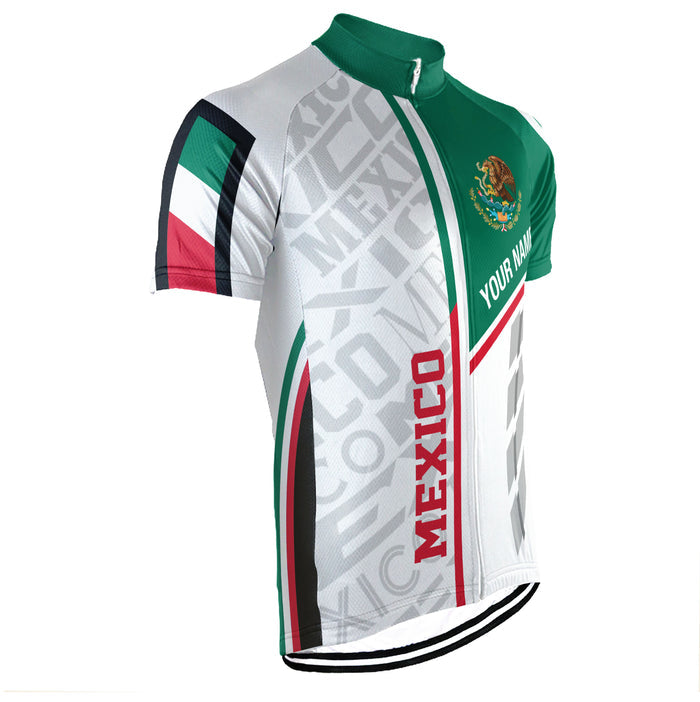Customized Mexico Cycling Jersey For Men