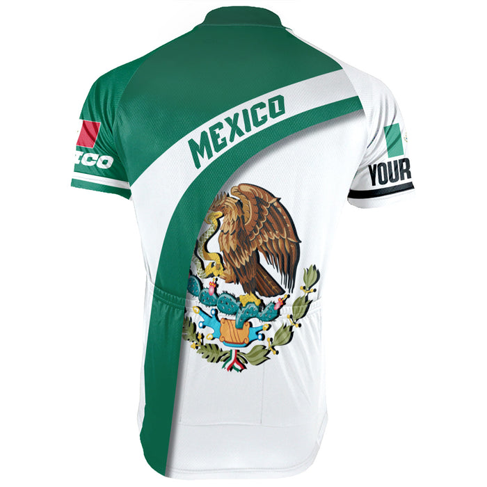 Customized Mexico V1 Cycling Jersey For Men