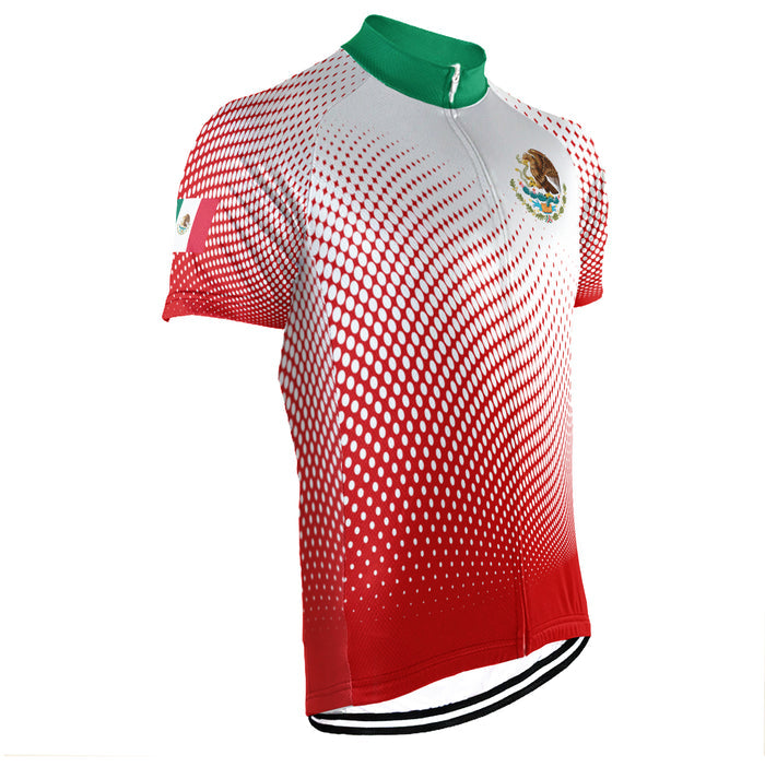 Customized Mexico V2 Cycling Jersey For Men