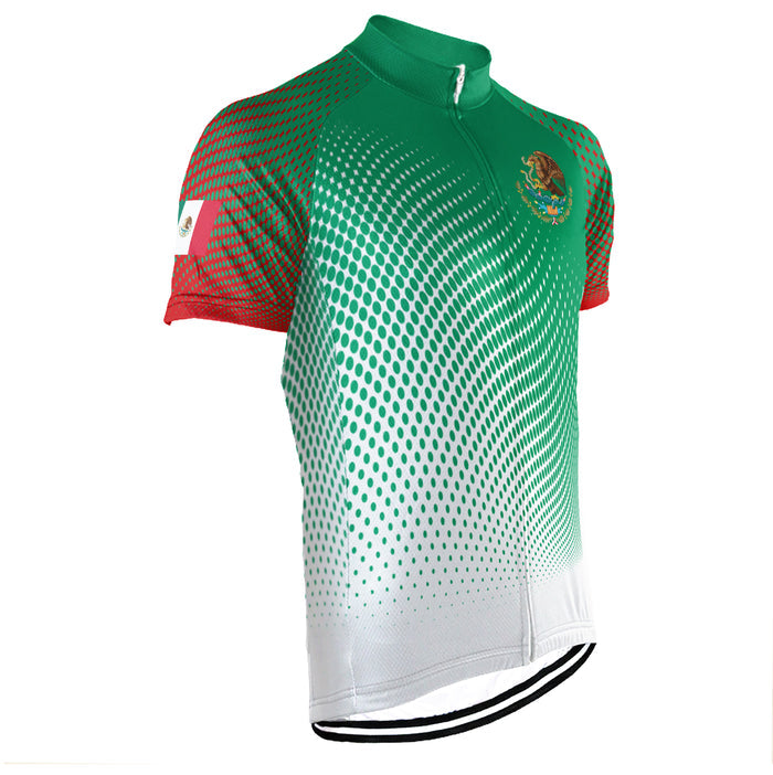 Customized Mexico V2 Cycling Jersey For Men