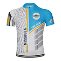 Customized Missoula Short Sleeve Cycling Jersey for Men