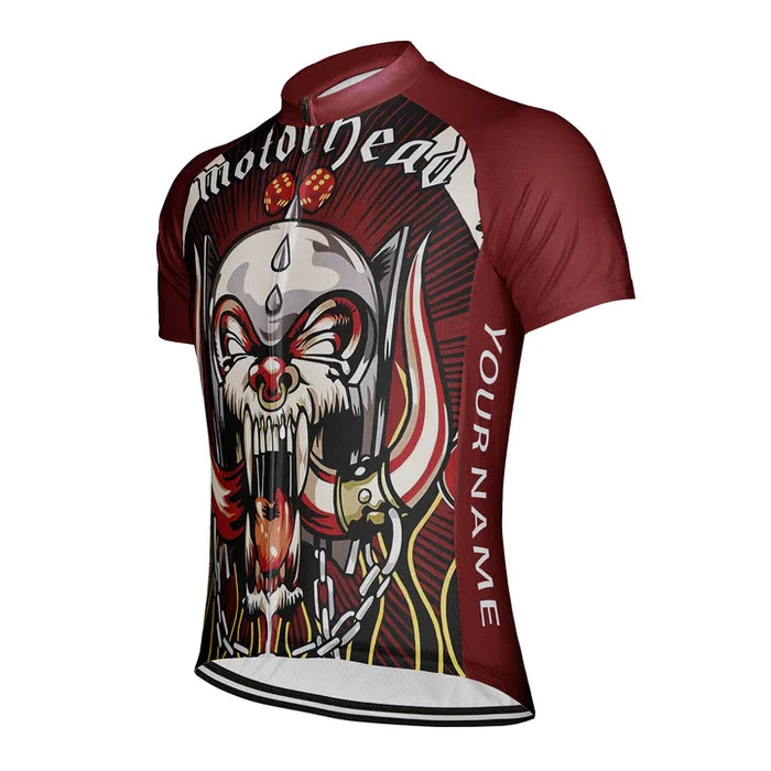 Customized Motorhead Cycling Jersey Short Sleeve