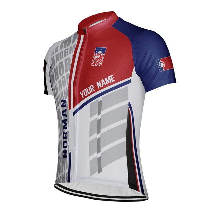 Customized Norman Short Sleeve Cycling Jersey for Men
