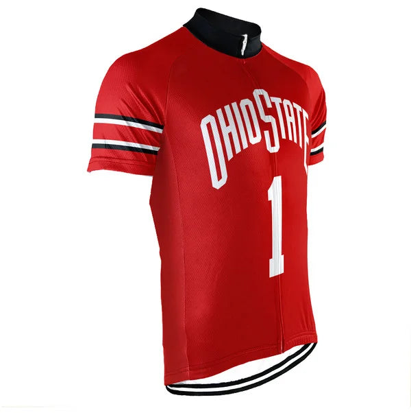 Customized Ohio State Cycling Jersey Cycling Short For Men
