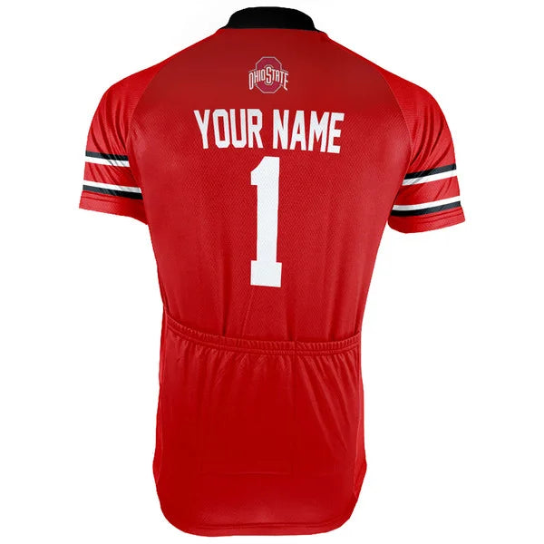 Customized Ohio State Cycling Jersey Cycling Short For Men