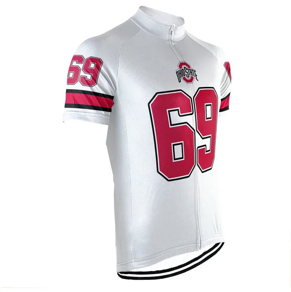 Customized Ohio State Cycling Jersey Cycling Short For Men