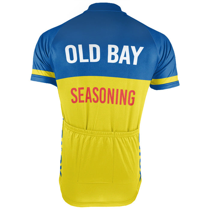 Customized Old Bay Short Sleeve Cycling Jersey for Men