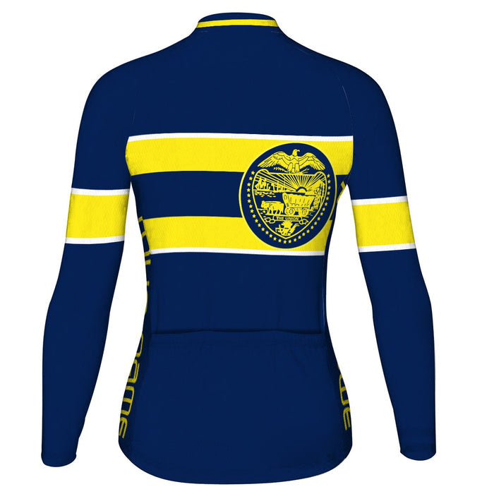 Customized Oregon Winter Thermal Fleece Long Sleeve For Women