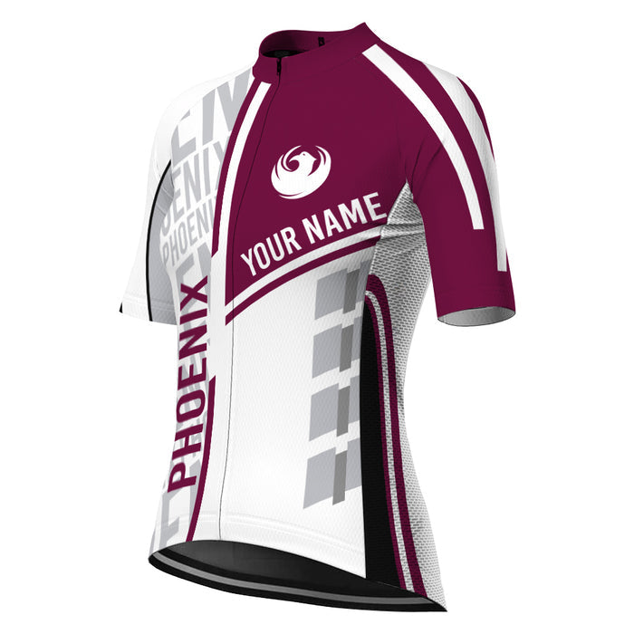 Customized Phoenix Short Sleeve Cycling Jersey for Women