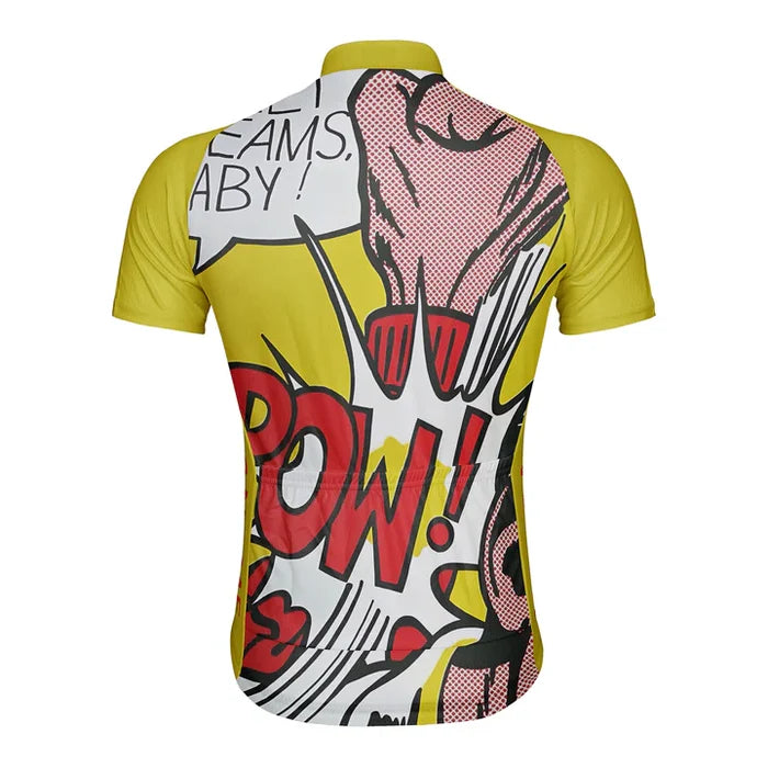 Customized Pow Cycling Jersey Short Sleeve